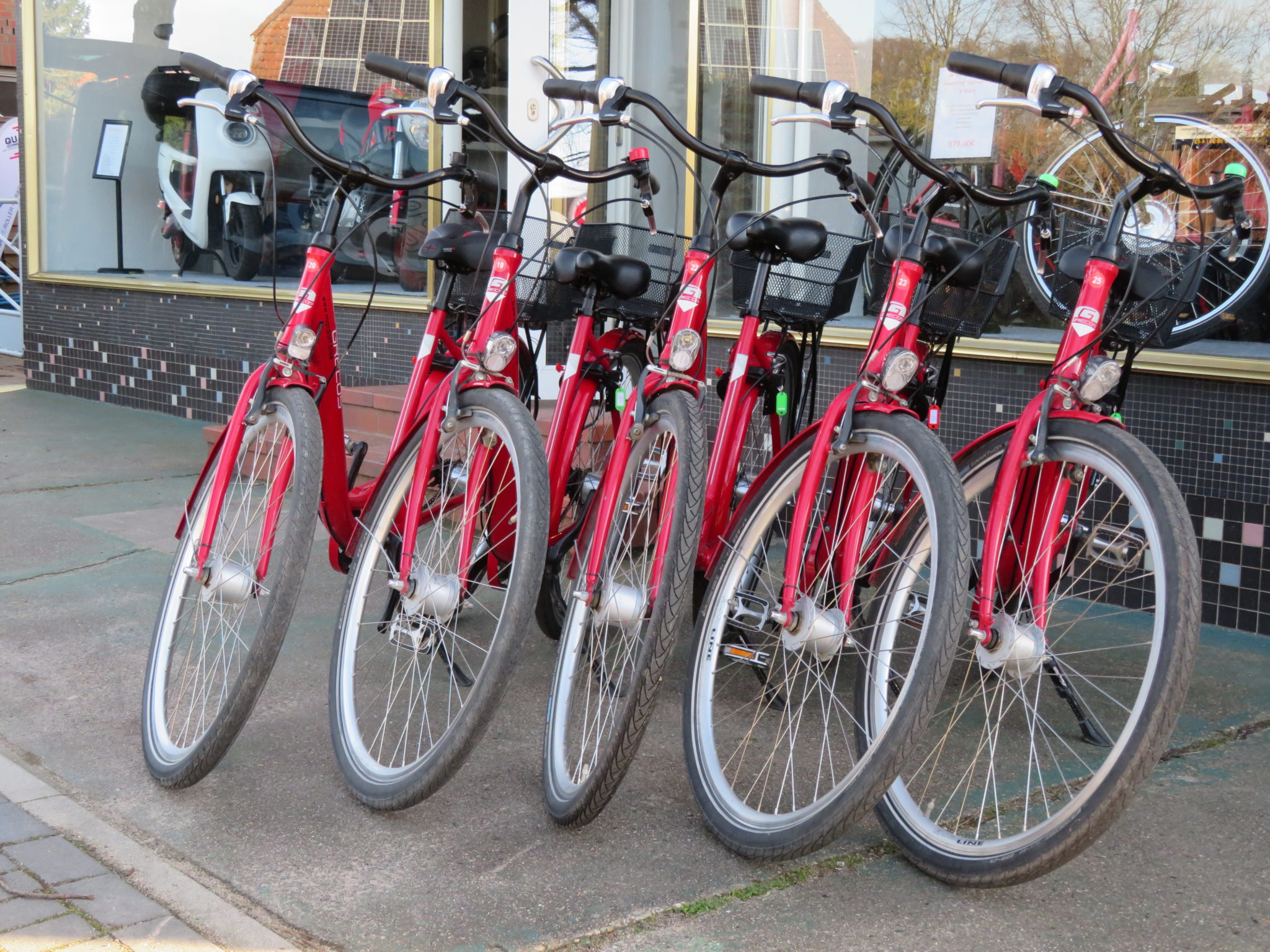 Tiefeinsteiger Fahrrad mit 7 Gang Schaltung